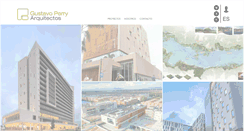 Desktop Screenshot of gperryarquitectos.com